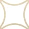 Ekena Millwork 47 14W x 47 14H x 14T Large Lilley Decorative Fretwork Wood Ceiling Panels, Birch CELW47X47X0250LEYBI - alternate 2